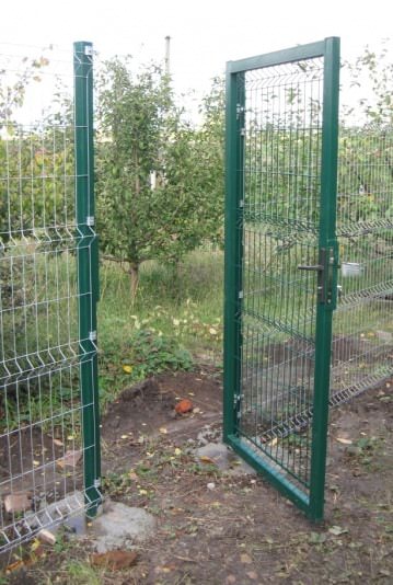 Калитка из евроограждения 1,5х1,0 м врезной замок Калитки