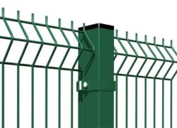 Забор из евроограждения с полимерным покрытием d=3/4 мм h=1,5 м Забор из евроограждения с полимерным покрытием, забор из метталических прутьев