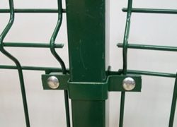 Крепление для еврозабора «Хомут» оцинкованное