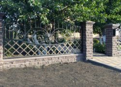 Кованый забор МП Прага Кованый забор МП Прага