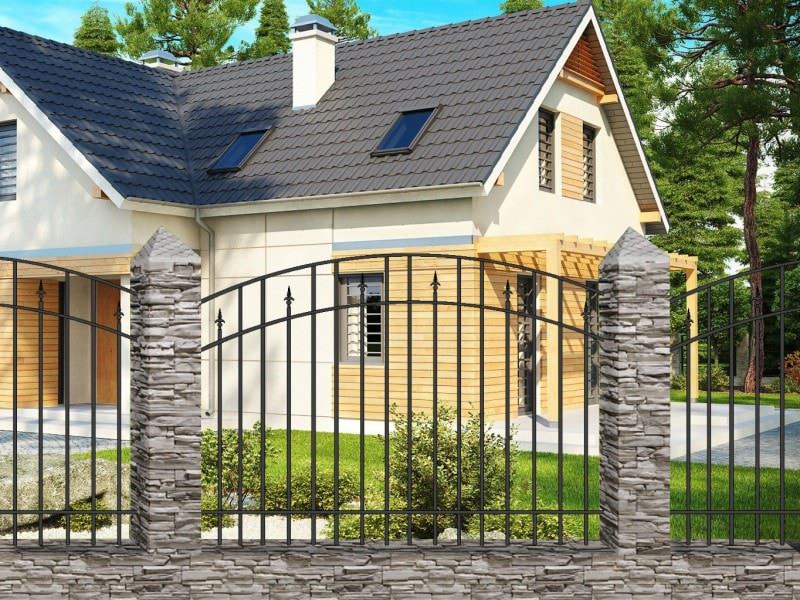 Кованый забор МПАТ<br>15-01 Кованый забор МПАТ<br>15-01