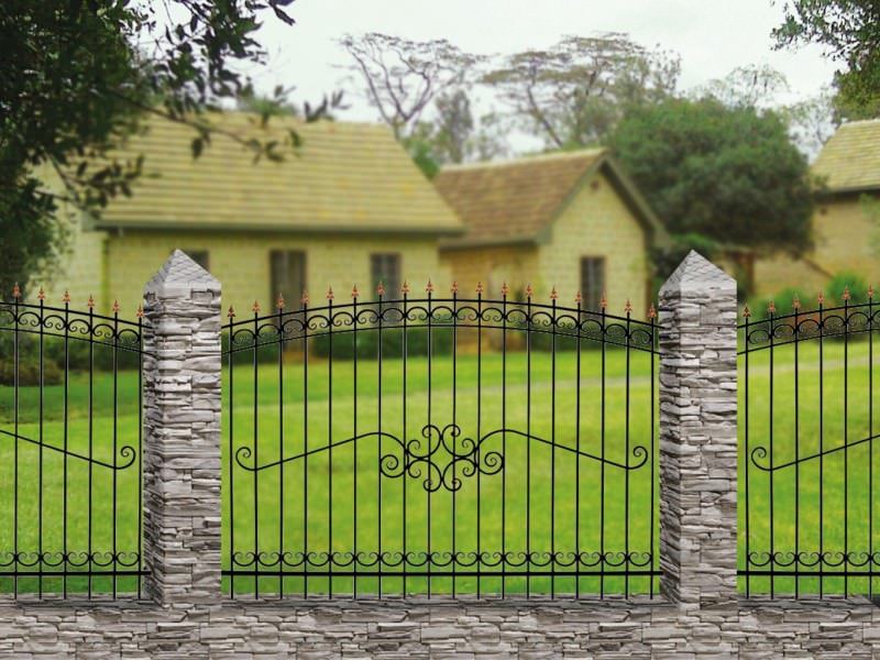 Кованый забор МПАТ<br>15-15-52 Кованый забор МПАТ 15-15-52