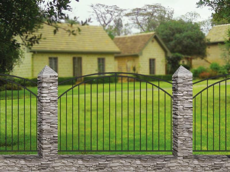 Кованый забор МПБ 10 Кованый забор МПБ 10