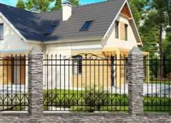 Кованый забор МПТ<br>15-25-04 Кованый забор МПТ<br>15-25-04