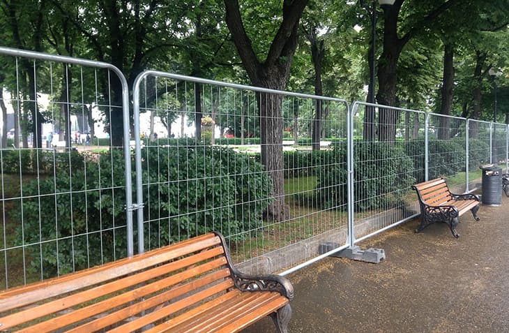 Временные и переносные ограждения